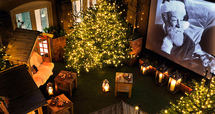 Winter Roof-top Cinema at The Berkeley